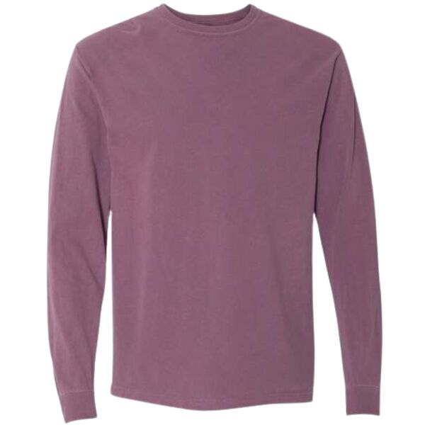 Garment-Dyed Heavyweight Long Sleeve T-Shirt Thumbnail