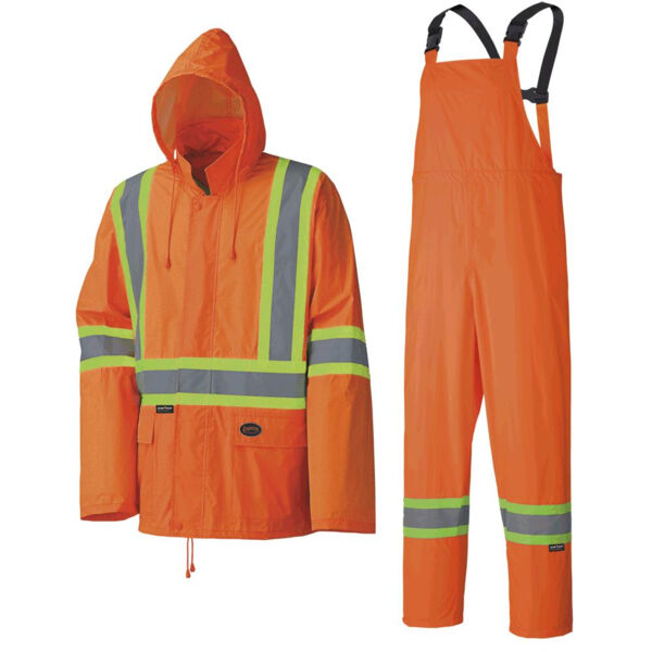 Waterproof Lightweight Safety Rain Suit - 5598 Thumbnail