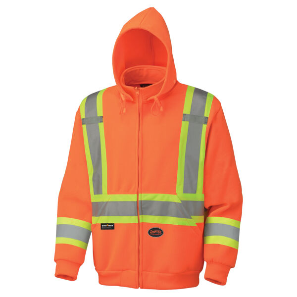 Polyester Hi-Viz Safety Hoodie - 6924 Thumbnail