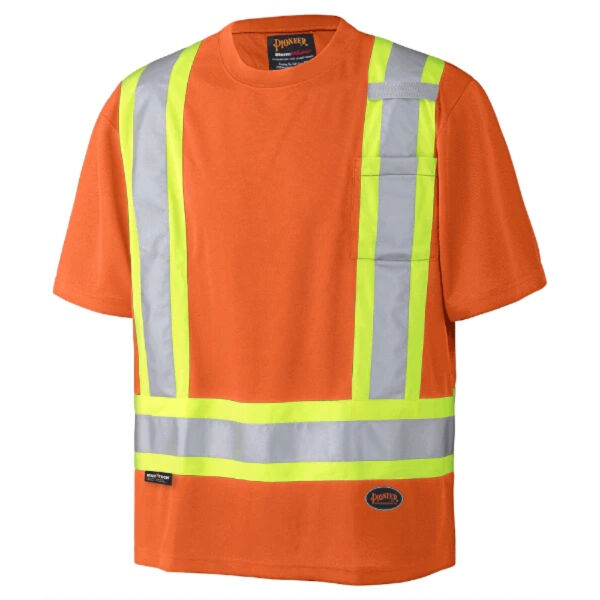 Hi-Viz Safety T-Shirt: Bird's-Eye Poly - 6990 Thumbnail