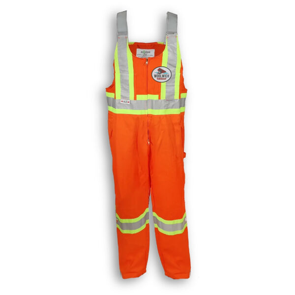 Embroidered Cotton Orange Overall - BK1600MOT Thumbnail