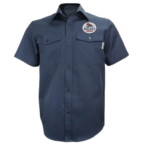 Embroidered Short Sleeveless Shirt  Thumbnail